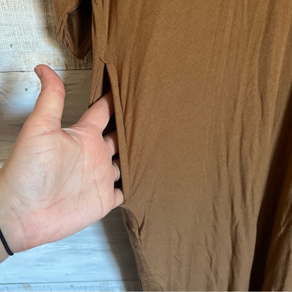 Dwell + Slumber Brown Caftan Dress - Picture 6 of 13